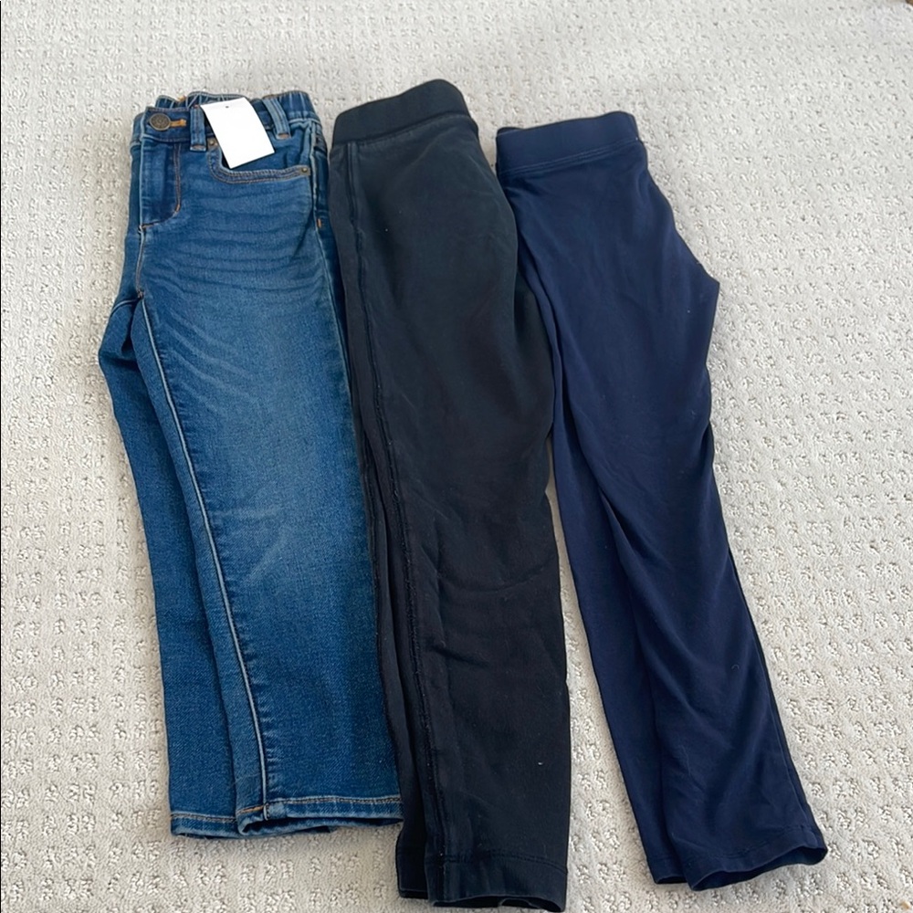 Crewcuts Denim and Leggings Trio